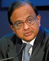Finance Minister P Chidambaram